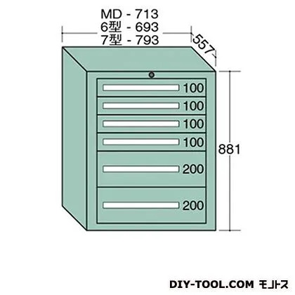 ※法人専用品※大阪製罐 スタンダードキャビネット 幅×奥行×高さ:693×557×881mm 6-807 1