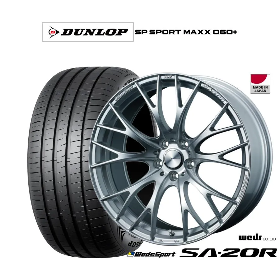 サマータイヤ ホイール4本セット ウェッズ ウェッズスポーツ SA-20R ダンロップ SP SPORT MAXX 060+ 265/50R20