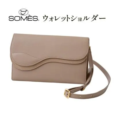 ふるさと納税 砂川市 SOMES SA-17 ウォレットショルダー グレージュ [ソメスサドル 砂川市 12260908]