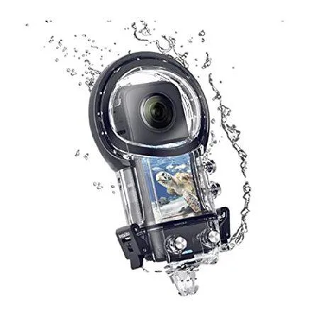 【平行輸入品】Insta360 X3 Underwater 50M (164ft) Protective Dive Case X3 72MP Waterproof 5.7K 360° VR Action Camera
