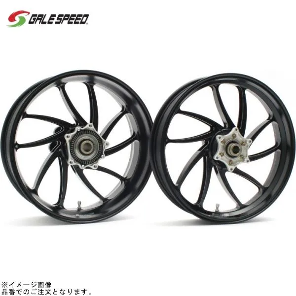 GALE SPEED ゲイルスピード 29211042Q アルミ鍛造ホイール (TYPE-SB1) F 350-17 半ツヤブラック Gコート CBR1000RR