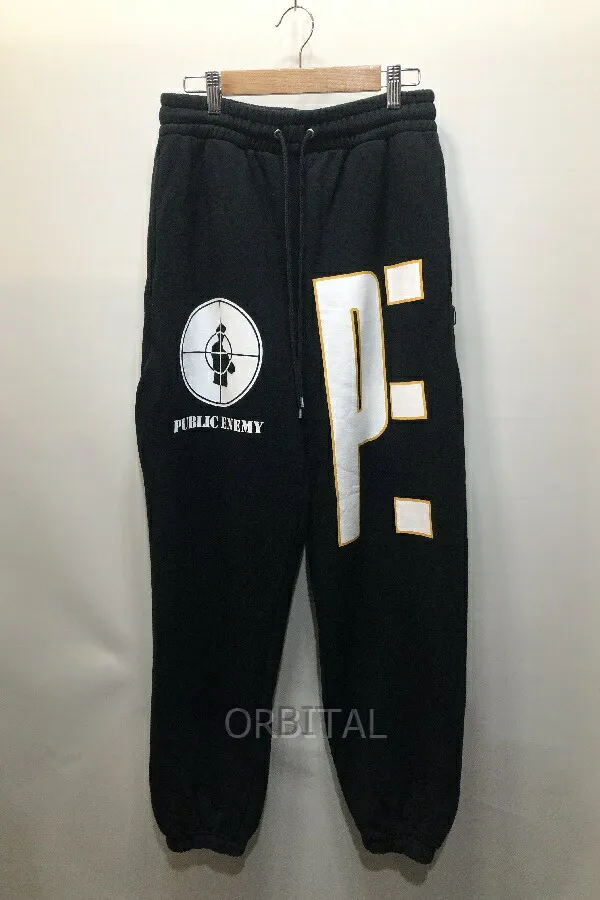 【中古】経堂) ネイバーフッド パブリックエナミー マジェスティック NEIGHBORHOOD PUBLIC ENEMY majestic スウェットパンツ サイズS