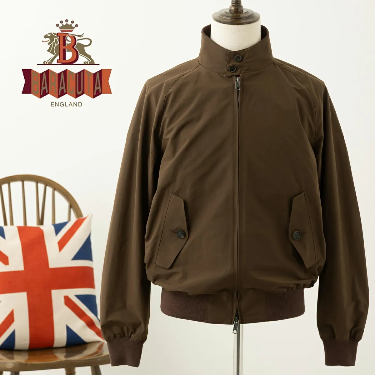 バラクータ Baracuta G9 オリジナル ハリントンジャケット 新色 スイングトップ スレートブラック 英国製 リブ ブルゾン 上着 ユニセックス メンズ レディース スティーブマックイーン愛用 マクイーン トラッド