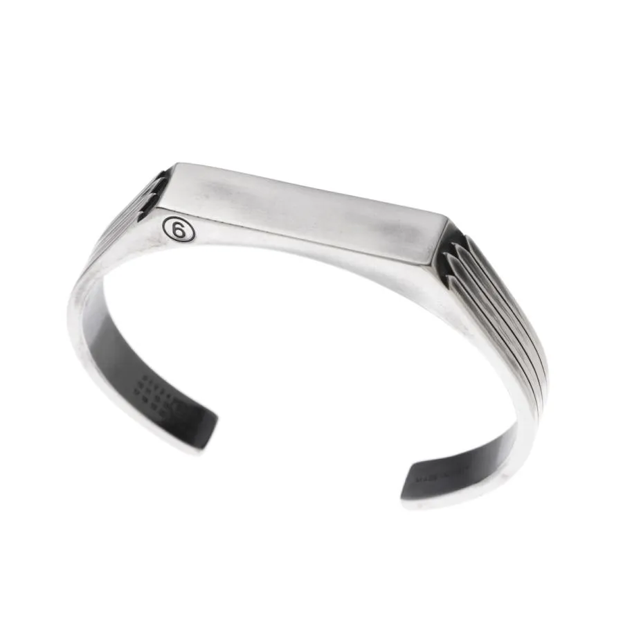 MM6 ブレスレット マルジェラ エムエムシックス Maison Margiela ブレスレット シルバー メンズ バングル