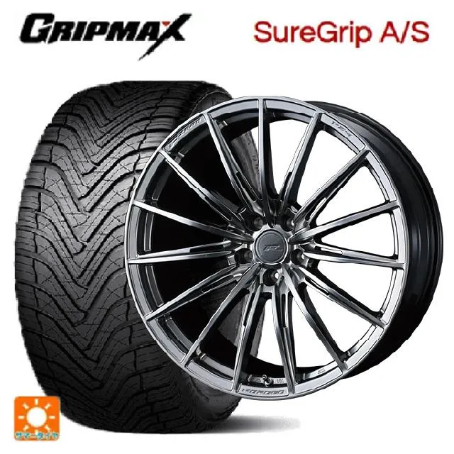ミツビシ デリカD5(3DA系)用 245/40R20 99W XL グリップマックス シュアグリップ A/S ブラックレター エフゼロ FZ-4