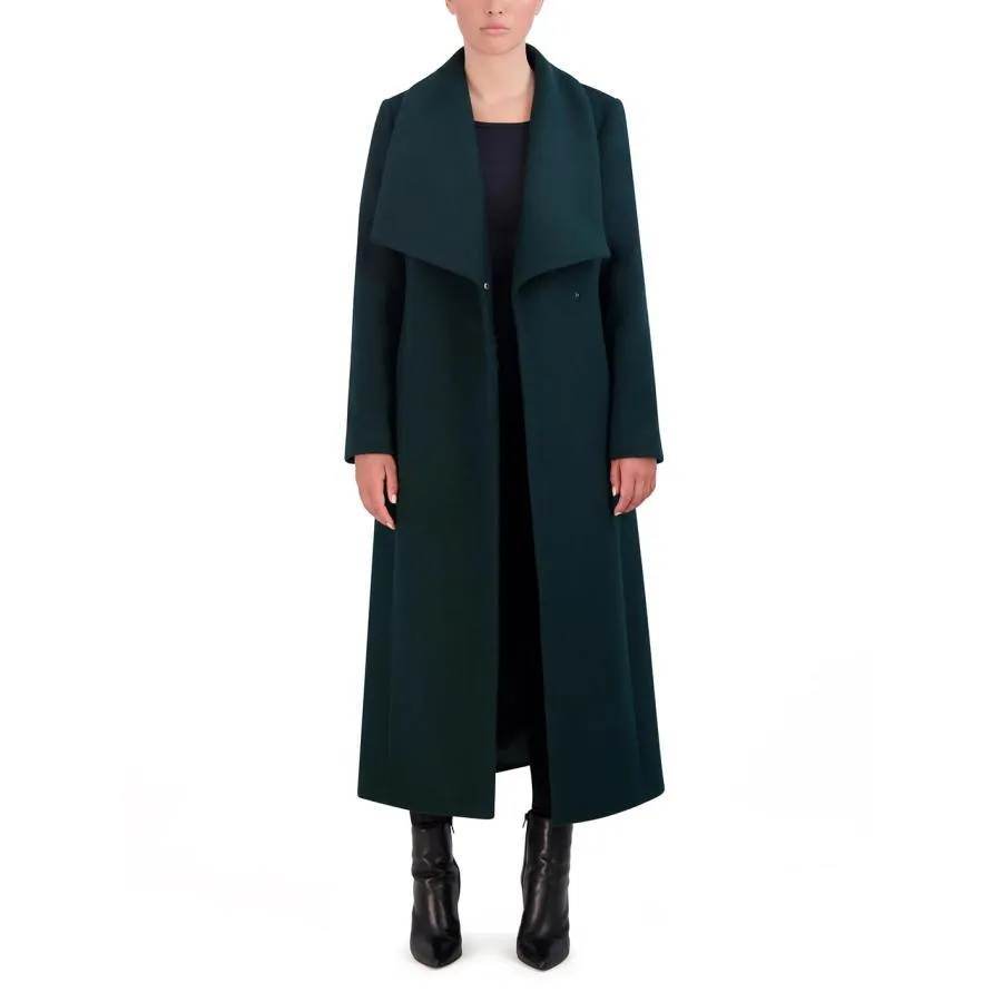 【並行輸入品】Cole Haan Women's Maxi Wrap Coat, Forest