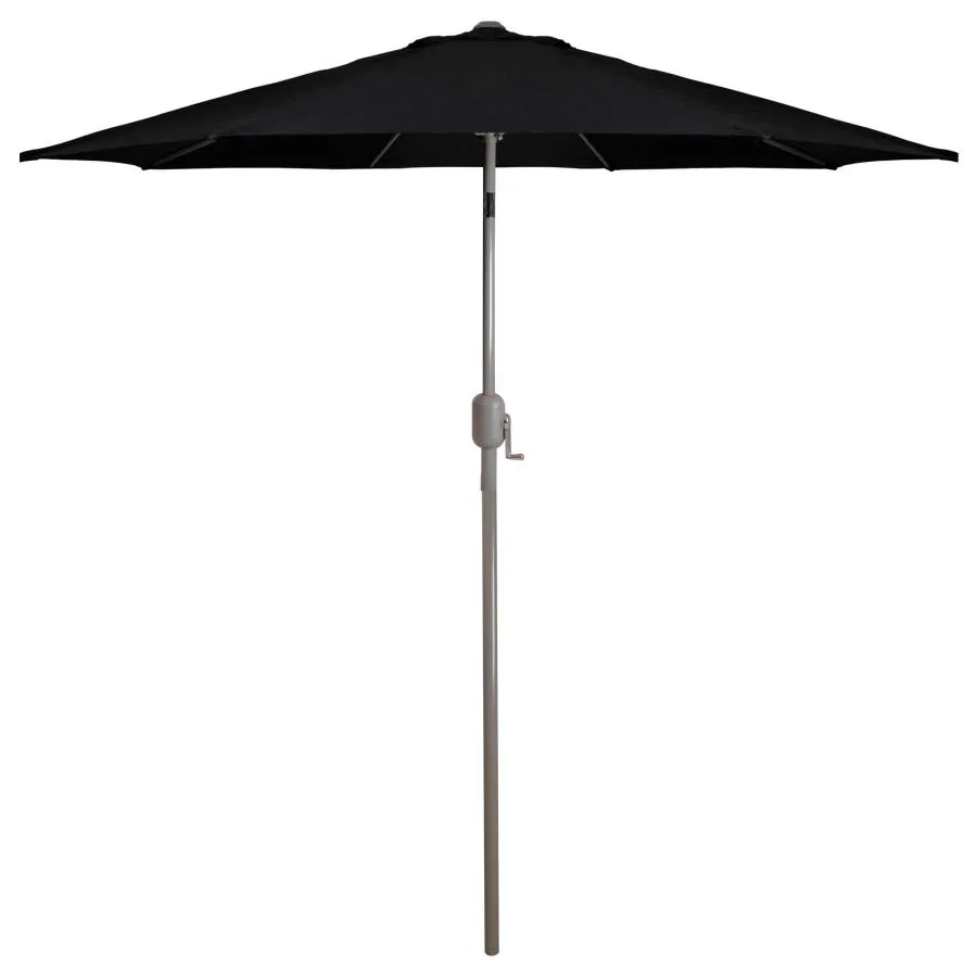 【並行輸入品】 Northlight 9ft Outdoor Patio Market Umbrella with Hand Crank and