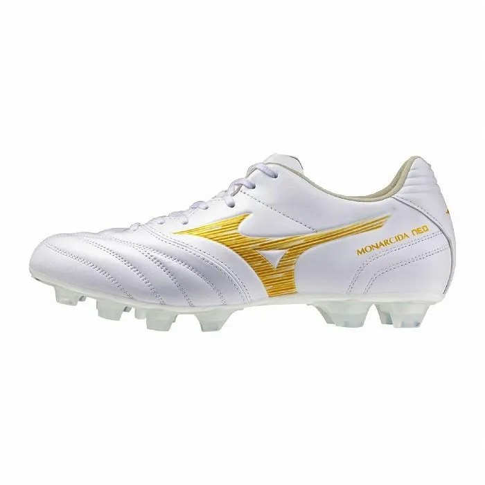 MIZUNO ミズノ モナルシーダ ネオ3 SW(ホワイト×ゴールド) P1GA262450 サッカー スパイク スーパーワイド MONARCIDA