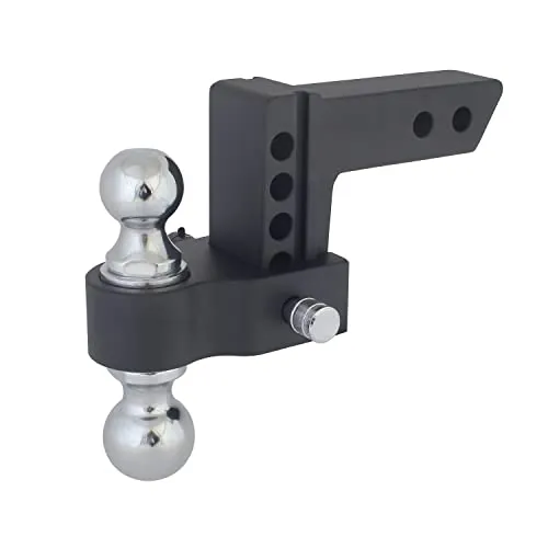 【中古】【未使用・未開封品】Trailer Valet ブラックアウトシリーズ 10K ドロップヒッチ 2インチ 2-5/16インチ 0-6インチ ドロップ