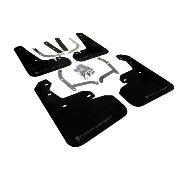 【USA在庫あり】 ralMF45-UR-BLK/GRY Rally Armor 17年-22年 スバル Impreza ブラック UR Mud Flap w/ Grey Logo JP店