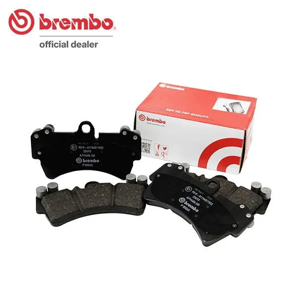 brembo ブレンボ ブラックブレーキパッド 1台分セット ポルシェ カイエン (957) 9PAM4801G H19.9〜H22.3 GTS 4.8L