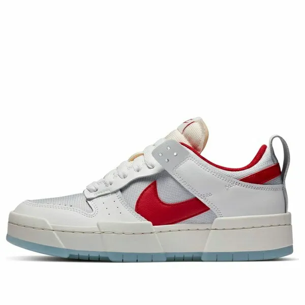Nike ナイキ レディース スニーカー White/Red 【(WMNS) Nike Dunk Low Disrupt White Gym Red CK6654-101】  サイズ US_W_11.5