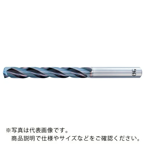 OSG ( オーエスジー ) 超硬油穴付き3枚刃メガマッスルドリル5Dタイプ 8662960 ( TRS-HO-5D-9.6(8662960) ) オーエスジー(株)