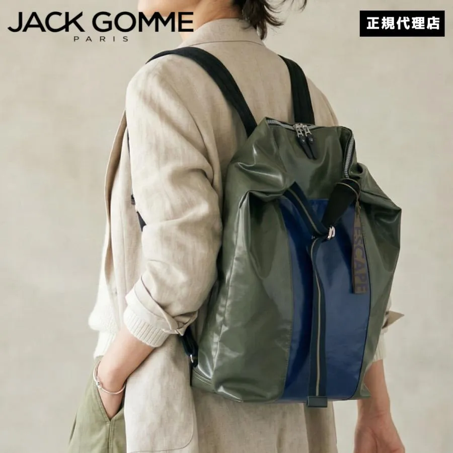 JACK GOMME ジャックゴム 1706 LONDRES ロンドン 590g ESCAPE エスケープ リュック バックパック リュック トート 2WAY バッグ メンズ レディース イタリア製
