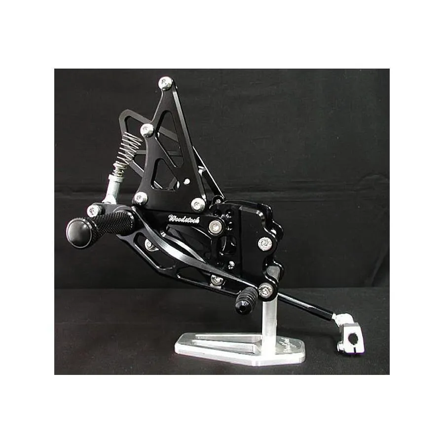 WOODSTOCK(ウッドストック) ステップキット 4POS ブラック ZX-10R WBS-K12-BB