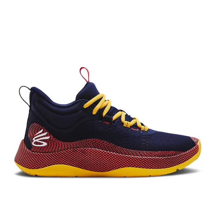 アンダーアーマー Under Armour 【 Curry Hovr Splash Midnight Navy Taxi Men Midnight Navy/Taxi 】 カリー 紺色 ネイビー メンズ 紺色 ネイビー