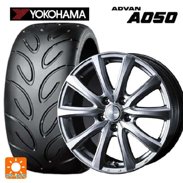 送料無料 サマータイヤホイールセット 205/50R16 87V ヨコハマ アドバン A050 コンパウンド G/S 正規品 ウェッズ ジョーカー ス