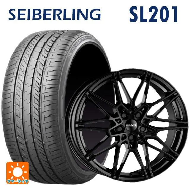 BMW 2シリーズ グランクーペ(F44)用 225/45R17 91W セイバーリング セイバーリング SL201(ブリヂストン工場生産） マック