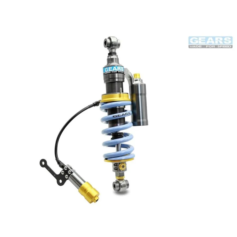 GEARS RACING ギアーズレーシング H2 リアサスペンション カラー：ピュアブルー / タイプ：スタンダード F900GS BMW サスペンション 足回り