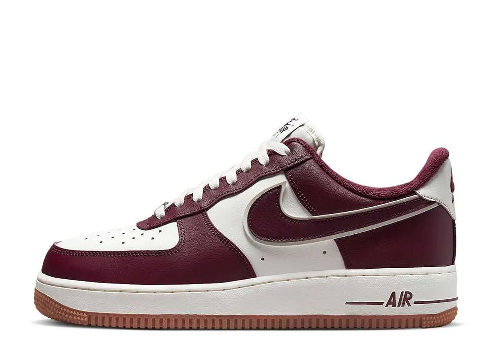 【今だけ500円割引クーポンあり!!】Nike ナイキ エアフォース1 ロー カレッジパック バーガンディ/ホワイト ナイキ DQ7659-102 メンズ スニーカー ランニングシューズ 21SN-DQ7659-102