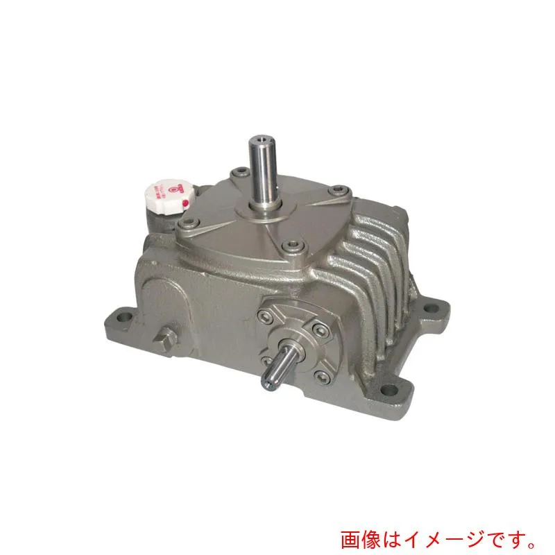 【別途送料あり】マキシンコー（MAKISHINKO） 一段ウォーム減速機 入力容量１．４９ｋＷ 【品番：K 100 RU 60】