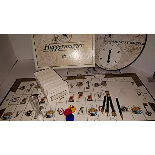 ボードゲーム 英語 アメリカ SG_B000HP25GU_US Huggermugger: The Mystery Word Board Game