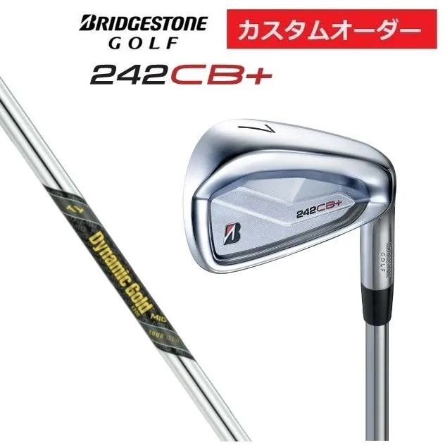 ブリヂストンゴルフ 242CB+ アイアン6本セット(＃5〜９.PW)  DG.MID.TOUR.ISSUE【特注カスタムオーダー】