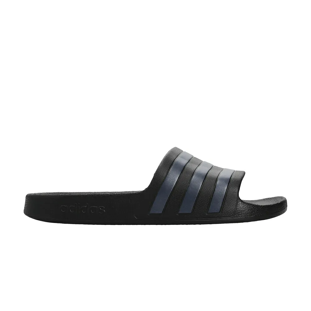 アディダス アディレッタ アクア 黒色 ブラック 紺色 ネイビー NAVY スニーカー メンズ ADIDAS ADILETTE AQUA / BLACK NAVY