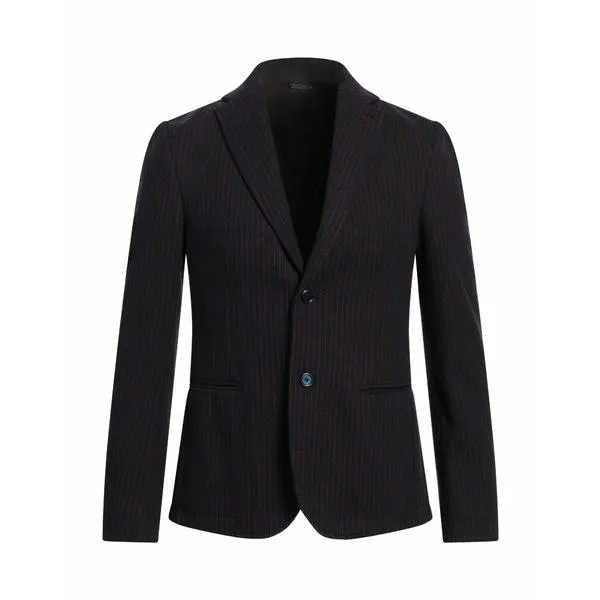 DANIELE ALESSANDRINI ダニエレ アレッサンドリー二 ジャケット＆ブルゾン アウター メンズ Blazers Blue