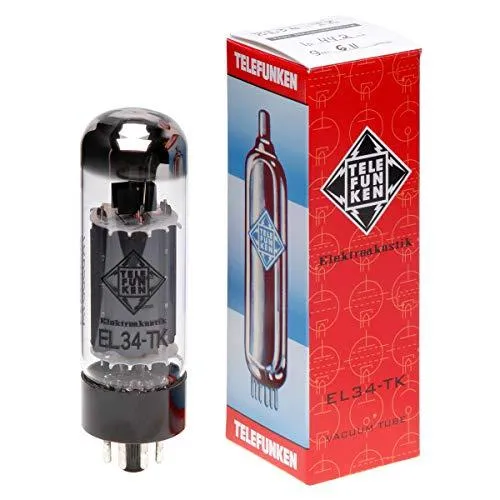 真空管 ギター・ベース アンプ EL34-TK TELEFUNKEN Black Diamond EL34-TK Vacuum Tube