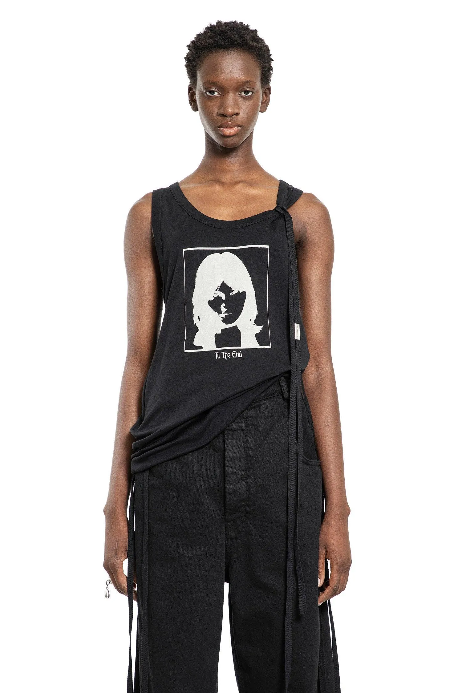 ann demeulemeester セヴァ・ティル・ジ・エンド スタンダードタンクトップ