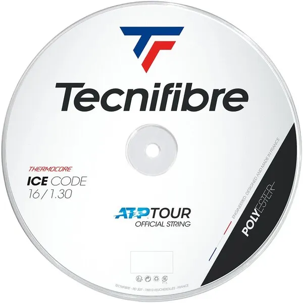 Tecnifibre(テクニファイバー) 硬式テニス用ストリング ICE CODE 1.25（ホワイト・サイズ：200m） TCF-04RIC125XW