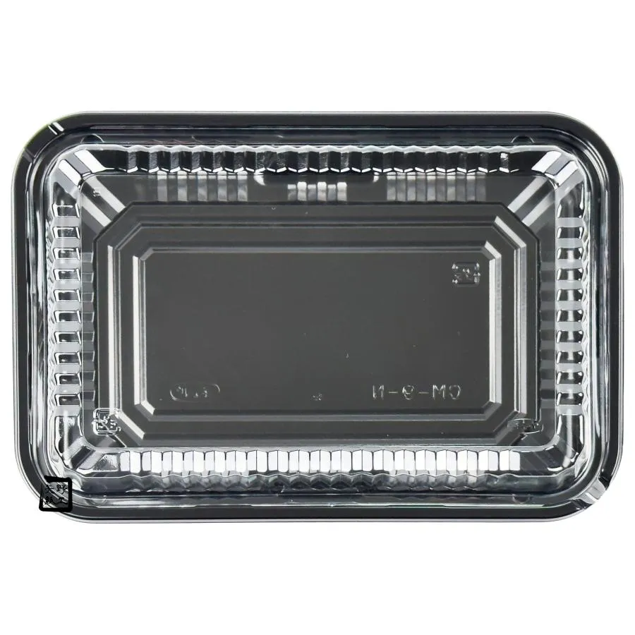 弁当容器 CM-9 黒 本体蓋セット(MS) 235×161×32mm 1ケース500枚入 CP520289 CP520049 エフピコチューパ