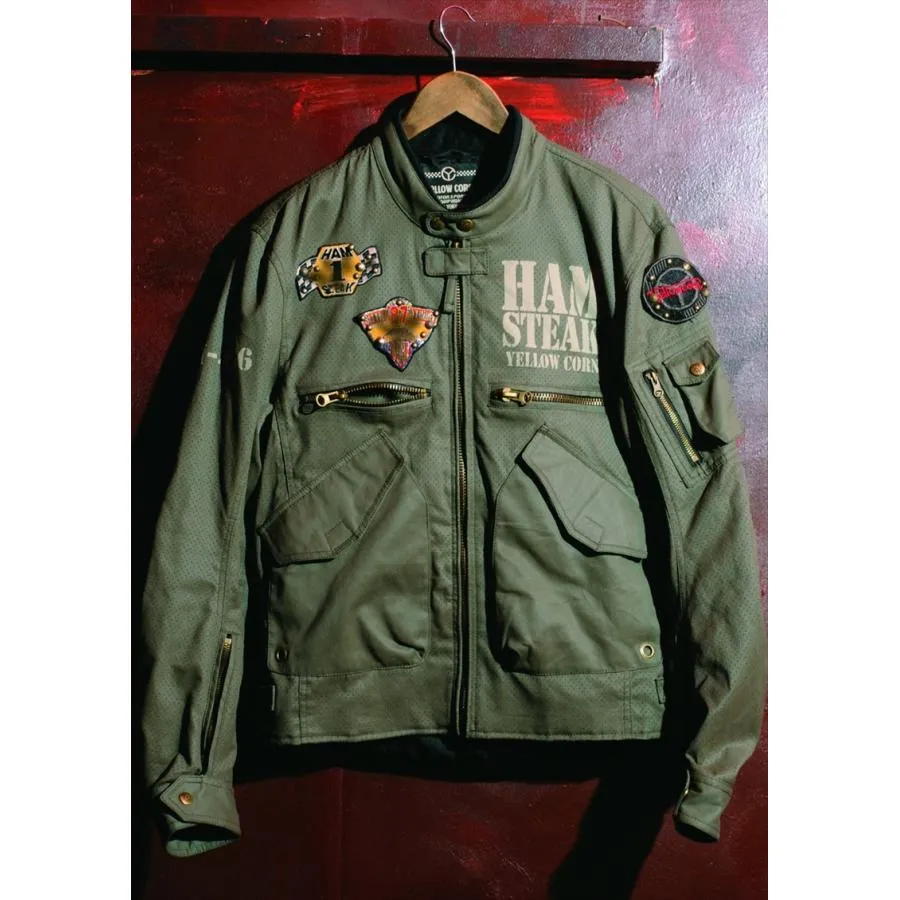 バイクパーツ ウェア イエローコーン コットンジャケット #L YB-2106