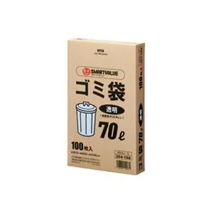（業務用4セット）ジョインテックス ゴミ袋 LDD 透明 70L 100枚 N044J-70【代引不可】【北海道・沖縄・離島配送不可】