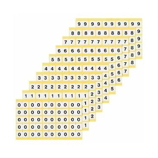 （まとめ）ライオン事務器 ナンバーラベルL 数字 4 KL-1-4 1パック（250片：25片×10シート）〔×10セット〕