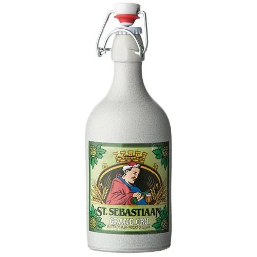 母の日 2026 誕生日 ギフト 業務店御用達 ビール セントセバスチャン グランクリュ (陶器入)：500ml×6本 ベルギービール ベルジャン (ca)(24-3)