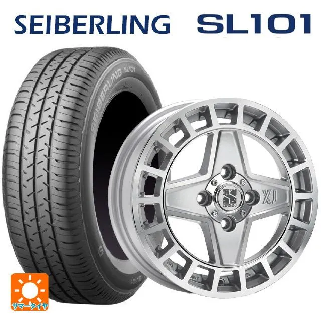 スズキ ハスラー(MR52/92S)用 165/70R14 81S セイバーリング セイバーリング SL101(ブリヂストン工場生産） エクストリーム