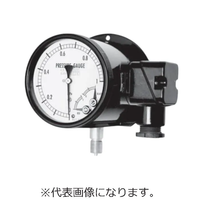 長野計器 接点付圧力計（-0.1～0MPa） ( JM11-131X-0.1MPA )