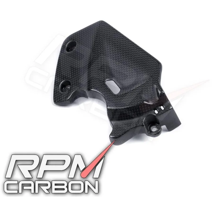RPM CARBON アールピーエムカーボン ドライブスプロケットカバー HYPERMOTARD 950 仕上げ：ツヤなし / 仕様：綾織 Hypermotard950 DUCATI ドゥカティ 外装
