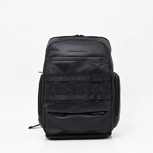 ピクアドロ PIQUADRO バックパック リュックサック バッグ PC iPad タブレット収納 キャリーオン ブラック [メンズ] CA6318FXPBM N BLACK
