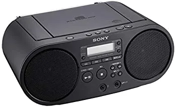【中古】(非常に良い)ソニー SONY CDラジオ ZS-S40 : FM/AM/ワイドFM対応 ブラック ZS-S40 B