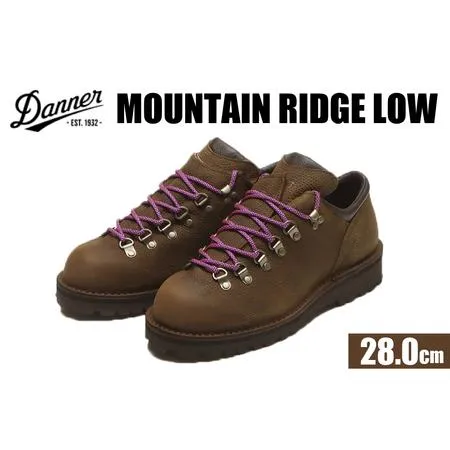 ふるさと納税 DANNER 紳士靴 マウントリッヂ ロー BROWN ブラウン【28.0cm】 [STUMPTOWN渋谷店 石川県 志賀町 sk17jkf70291-8] 石川県志賀町