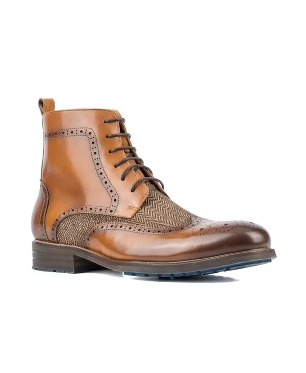ビンテージファンドリー メンズ シューズ ブーツ・レインブーツ レース Vintage Foundry Co Men Lace Up Flint Boots Tan タン
