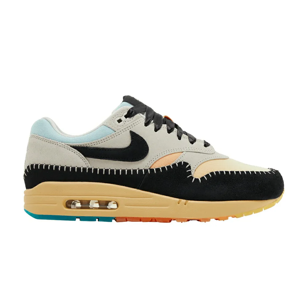 ナイキ マックス 黒色 ブラック エアマックス 87 N7 スニーカー メンズ NIKE AIR MAX 1 / LIGHT BONE BLACK DUSTY CACTUS