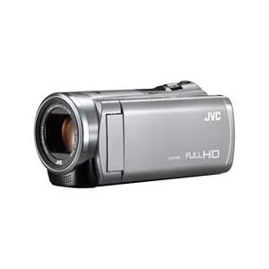【中古】(未使用･未開封品)JVC ハイビジョンメモリームービー GZ-HM99 シルバー ※内蔵メモリ無し、ダブルカードスロットEverio エブリオ GZ-HM99-S