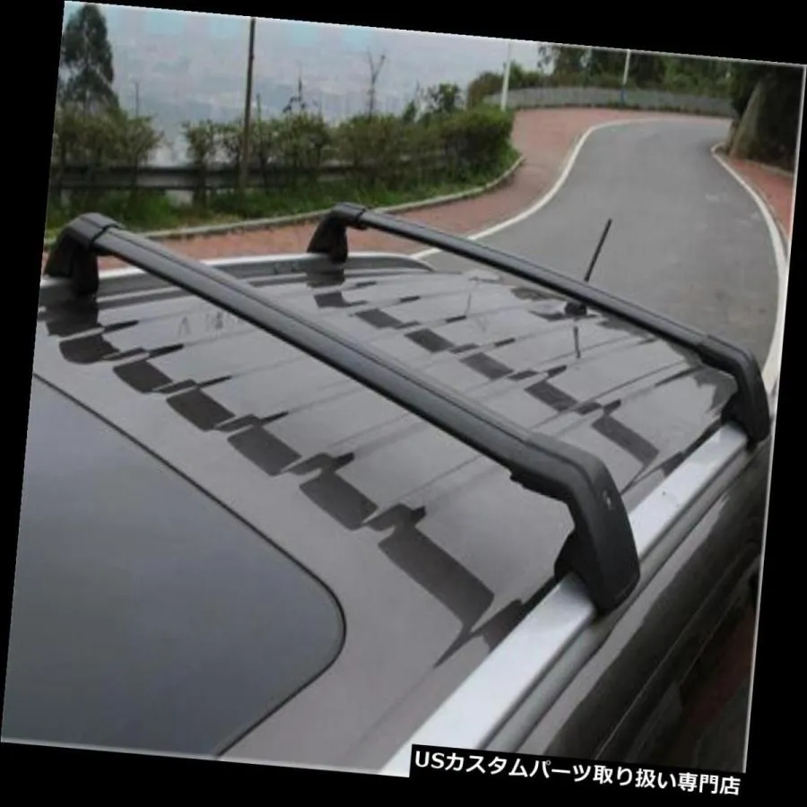USキャリア ヒュンダイサンタフェスポーツ2013-17手荷物ルーフラックレールクロスバークロスバーN用  For Hyundai Santa Fe