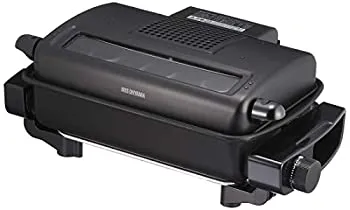 【中古】アイリスオーヤマ マルチロースター 魚焼き器 平面プレート付 2020年モデル EMT-1103-B ブラック