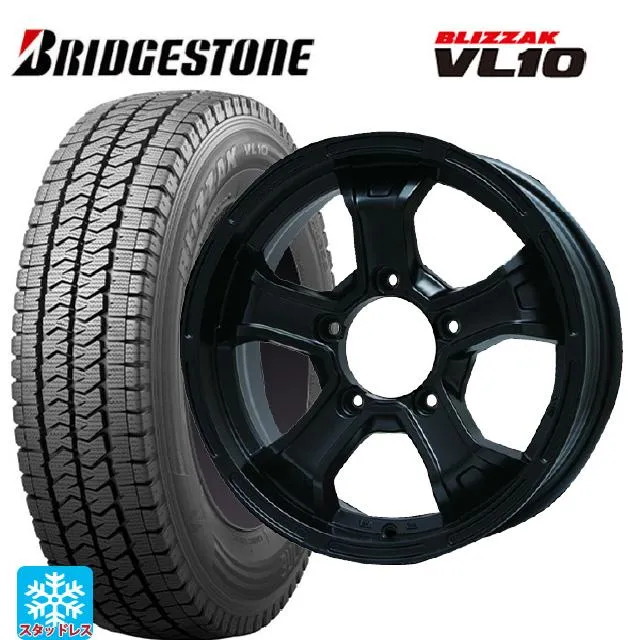 スズキ ジムニーノマド(JC74W)用 2025年製 195/80R15 107/105N ブリヂストン ブリザック VL10 正規品 # ビーマッド