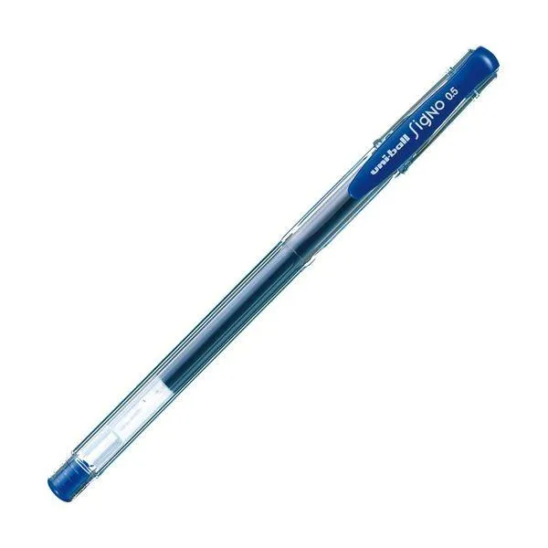(まとめ) 三菱鉛筆 ゲルインクボールペン ユニボール シグノ エコライター 0.5mm 青 UM100EW.33 1本 〔×100セット〕 代引不可